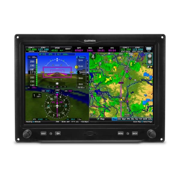 Garmin glass panel install